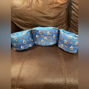 NWT Toymazing Kids 2+ Swim Aid Blue with Sailboat ⛵️ Pattern